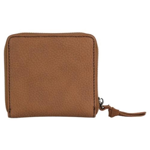 NEW - Catchfly Western Womens Wallet Studs Turq Concho Tan 2186559W RFID - Picture 3 of 7